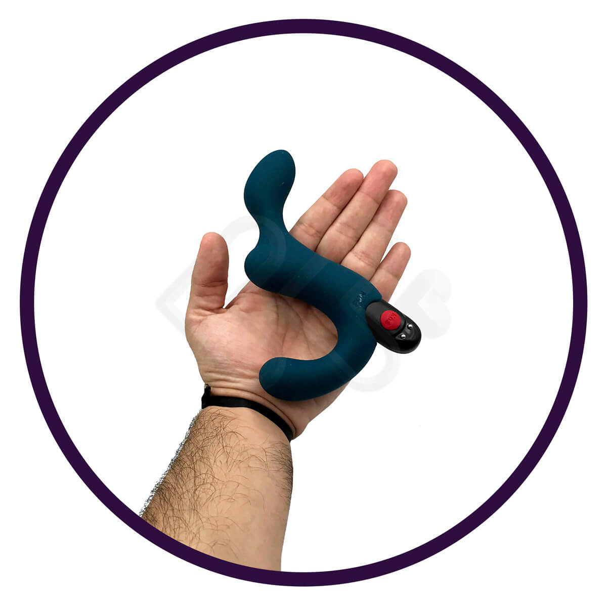 Vibrador Massageador de Próstata Recarregável com Formato Ergonômico e 5 Modos de Vibração - Fun Factory Duke | 15,5 x 2,7 cm | Disponível em 2 Cores - 8