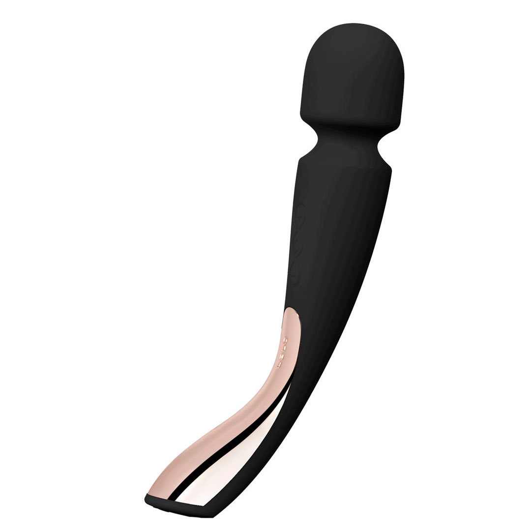 Vibrador Massageador Recarregável em Silicone com 10 Modos de Vibrações Ultra Potentes - LELO Smart Wands 2 Médio | Disponível em 3 Cores - 5
