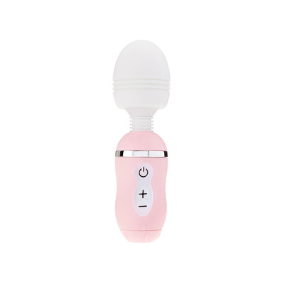 Foto 4 do produto Vibrador Massageador Recarregável em Silicone com 4 Intensidades de Vibração - Denma Daisy | 16 x 4,4 cm | Disponível em 2 Cores