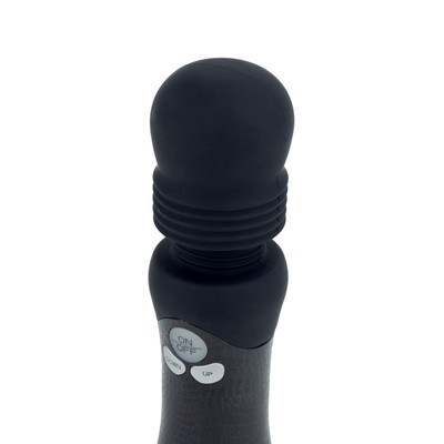 Foto 3 do produto Vibrador Massageador em Silicone com 10 Intensidades de Vibração - Denma Lady Premium | 18,5 x 5 cm | Disponível em 2 Cores