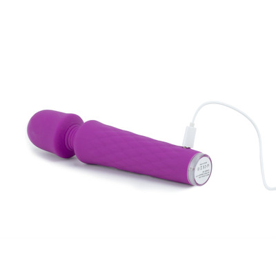 Foto 14 do produto Vibrador Massageador em Silicone com 7 Modos de Vibrações, 4 Intensidades e Recarregável - S-Hande Luna | 21,5 x 4,4 cm | Disponível em 3 Cores