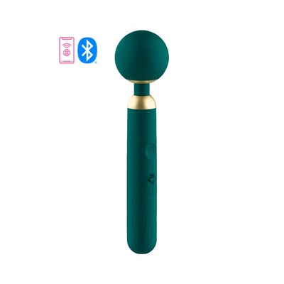 Foto 2 do produto Vibrador Massageador em Silicone Soft com Motor Duplo, 5 Modos de Vibração, 4 Níveis de Intensidade e App Control - Magic Motion Zenith | 8,5 x 6,8 cm