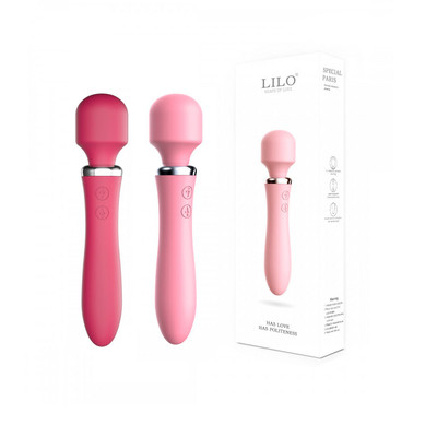Vibrador Massageador em Silicone Soft Touch com Motor Duplo, 10 Modos de Vibração e Carregamento via Cabo USB - Lilo, We Love Eros | Disponível em 2 Cores