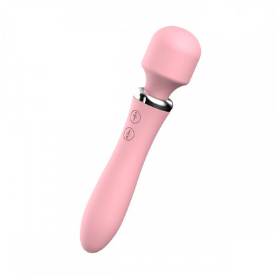 Foto 2 do produto Vibrador Massageador em Silicone Soft Touch com Motor Duplo, 10 Modos de Vibração e Carregamento via Cabo USB - Lilo, We Love Eros | Disponível em 2 Cores