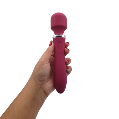 Vibrador Massageador em Silicone Soft Touch com Motor Duplo, 10 Modos de Vibração e Carregamento via Cabo USB - Lilo, We Love Eros | Disponível em 2 Cores
