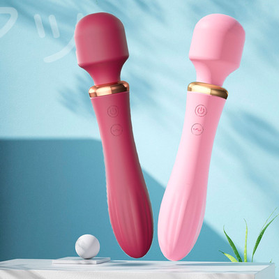 Foto 1 do produto Vibrador Massageador em Silicone Soft Touch com Motor Duplo, 10 Modos de Vibração e Auto Aquecimento - Lilo, We Love Vênus Wand II | Disponível em 2 Cores