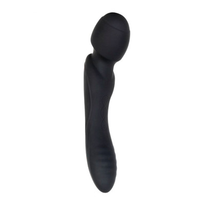 Foto 2 do produto Vibrador Massageador em Silicone Soft Touch com Motor Duplo, 7 Vibrações e Resistencia à Água - Evolved Wanderlust | 23,5 x 5,1 cm