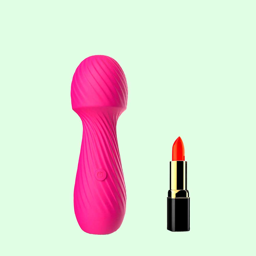 Vibrador Massageador em Silicone Texturizado com 9 Modos de Vibração, Resistente à água e Recarregável - USK Massager | Disponível em 2 Cores - 3