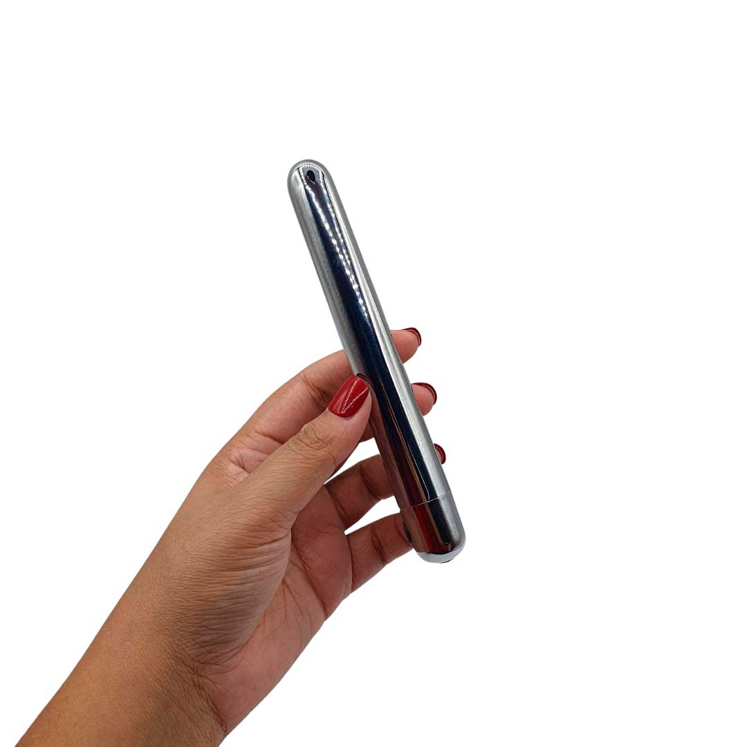 Vibrador Personal com 10 Modos de Vibração e Carregamento via Cabo USB - Love Magic Edda | 13,4 x 1,9 cm | Disponível em 2 Cores - 5