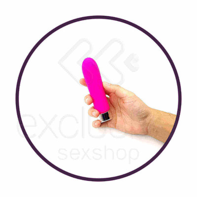 Vibrador Personal com 12 Modos de Vibrações e Resistência à Água - Pretty Love Sampson | 12,3 x 2,8 | Disponível em 2 Cores