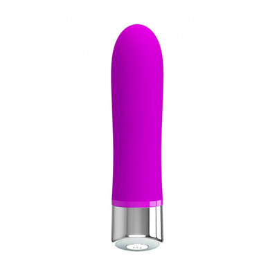 Foto 2 do produto Vibrador Personal com 12 Modos de Vibrações e Resistência à Água - Pretty Love Sampson | 12,3 x 2,8 | Disponível em 2 Cores