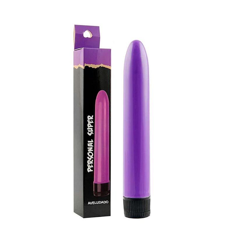 Vibrador Personal Aveludado Resistente à Água e Controle de Intensidade - Personal Super | Disponível em 5 Cores - 6