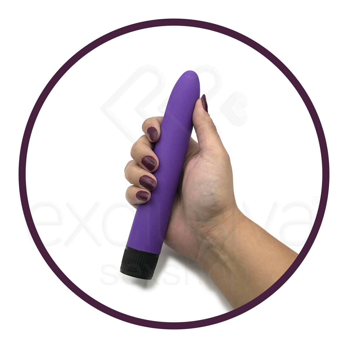 Vibrador Personal Aveludado Resistente à Água e Controle de Intensidade - Personal Super | Disponível em 5 Cores - 7