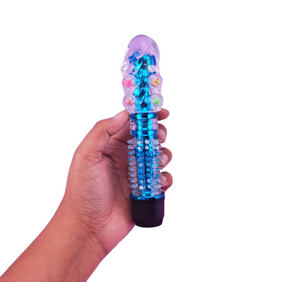 Vibrador Personal com Capa de Glande, Texturas Massageadoras e Vibração Multivelocidade - Vibrator G Spot | 14,3 x 1,7 cm | Disponível em 4 Cores