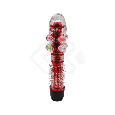 Foto 8 do produto Vibrador Personal com Capa de Glande, Texturas Massageadoras e Vibração Multivelocidade - Vibrator G Spot | 14,3 x 1,7 cm | Disponível em 4 Cores