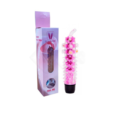 Foto 4 do produto Vibrador Personal com Capa Peniana de Silicone com Textura Massageadora - You Vibe |15 x 4,6 cm | Disponível em 3 Cores