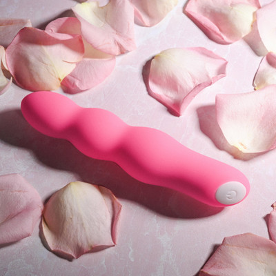 Vibrador Personal Escalonado Recarregável com Luz Led, 7 Modos de Vibração - Evolved Afterglow | 17 x 3,5 cm