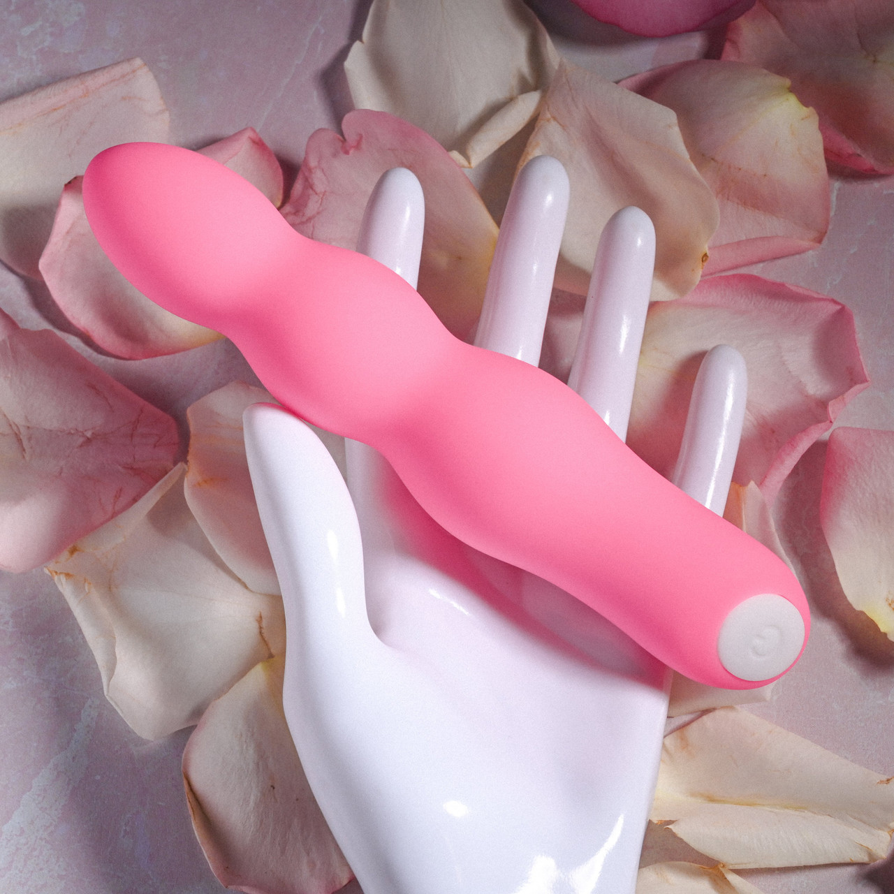 Vibrador Personal Escalonado Recarregável com Luz Led, 7 Modos de Vibração - Evolved Afterglow | 17 x 3,5 cm - 4