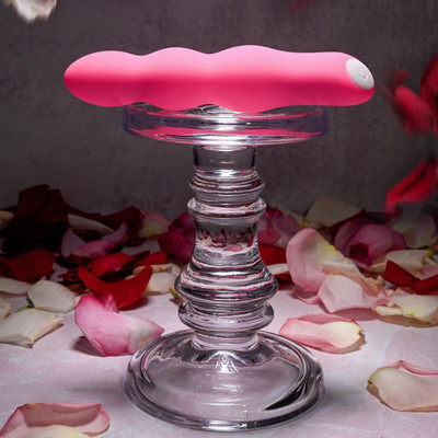 Foto 3 do produto Vibrador Personal Escalonado Recarregável com Luz Led, 7 Modos de Vibração - Evolved Afterglow | 17 x 3,5 cm