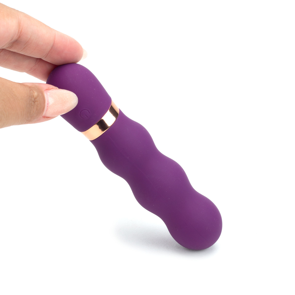 Vibrador Personal Escalonado em Silicone com Vibração 10 Modos de Vibração e Carregamento Via Cabo USB - Goody Vibes Buds | 8 x 2,6 cm | Disponível em 2 Cores - 4