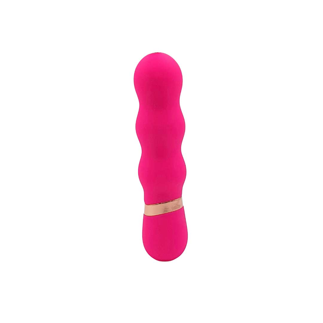 Vibrador Personal Escalonado em Silicone com Vibração 10 Modos de Vibração e Carregamento Via Cabo USB - Goody Vibes Buds | 8 x 2,6 cm | Disponível em 2 Cores - 5