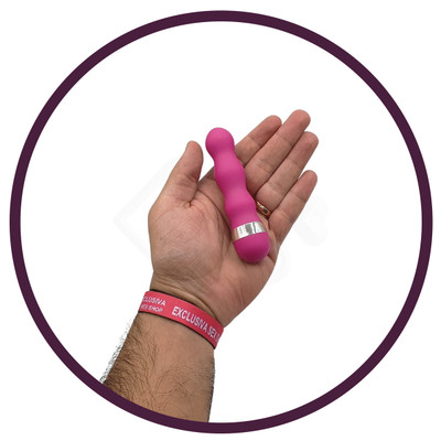 Foto 8 do produto Vibrador Personal Escalonado com Vibração Multivelocidade - G-Spot | 8 x 2,3 cm | Disponível em 3 Cores