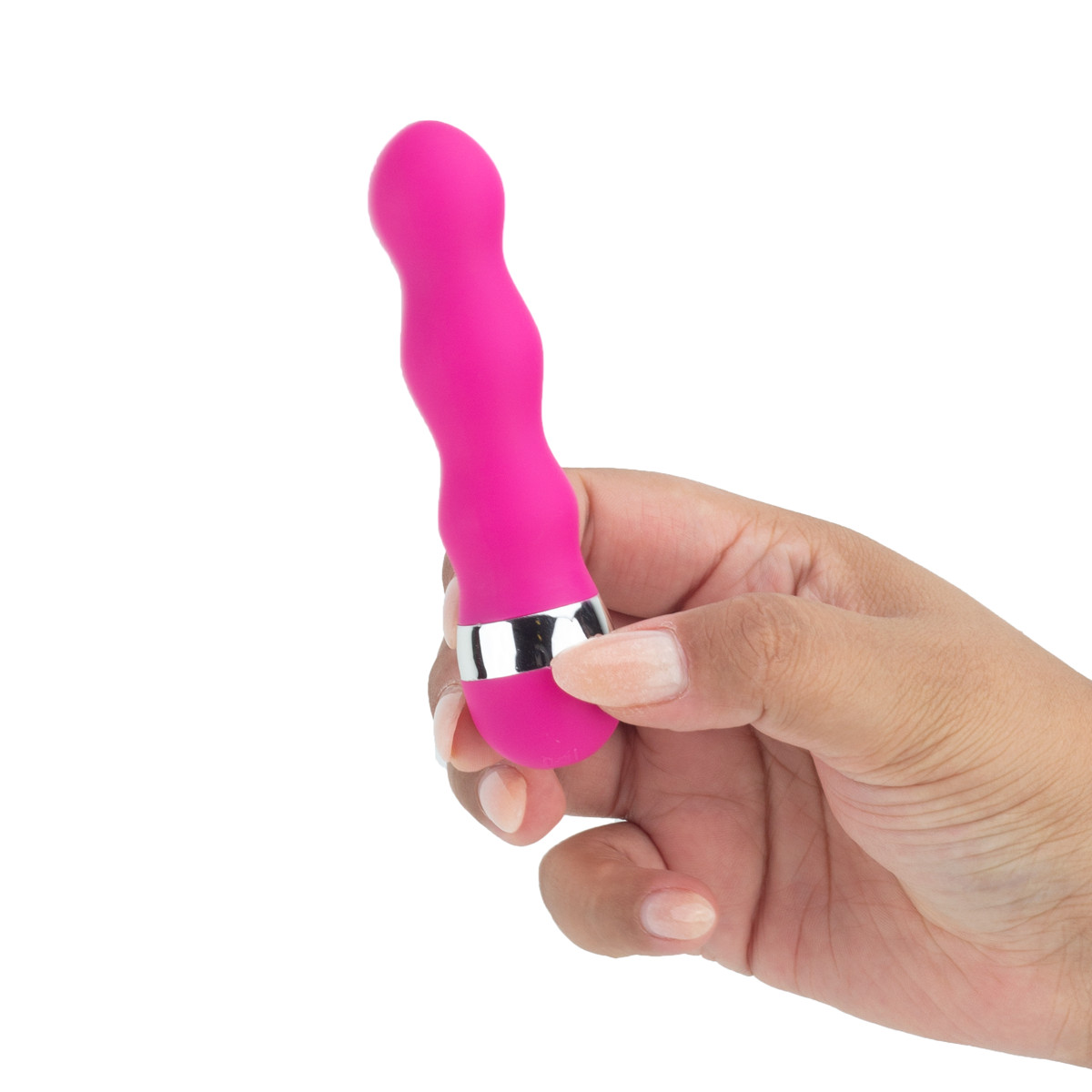 Vibrador Personal Escalonado com Vibração Multivelocidade - G-Spot | 8 x 2,3 cm | Disponível em 3 Cores - 12