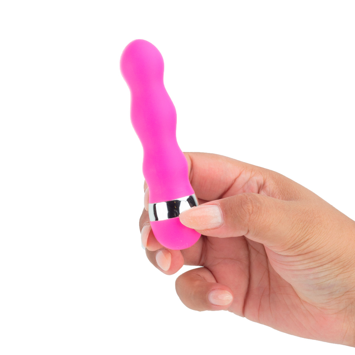 Vibrador Personal Escalonado com Vibração Multivelocidade - G-Spot | 8 x 2,3 cm | Disponível em 3 Cores - 4