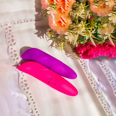 Foto 1 do produto Vibrador Personal com Forma de Golfinho para Estimulação do Ponto G e Vibração Única - G-Dolphin | 4,9 x 2,9 cm | Disponível em 6 Cores
