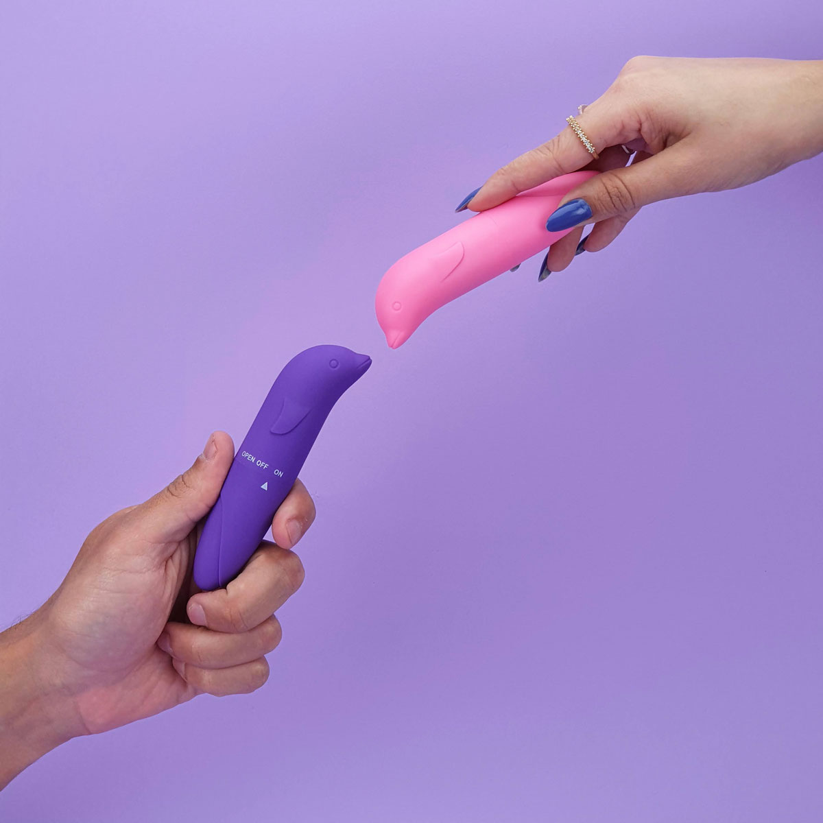 Vibrador Personal com Forma de Golfinho para Estimulação do Ponto G e Vibração Única - G-Dolphin | 4,9 x 2,9 cm | Disponível em 6 Cores - 9