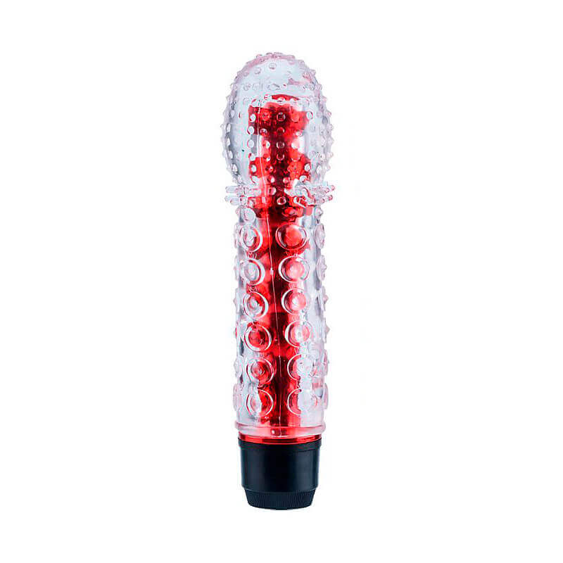 Vibrador Personal no Formato Escalonado com Capa Extensora Texturizada e Vibração Multivelocidade - Vibrator G Spot | 15,1 x 4 cm | Disponível em 5 Cores - 2