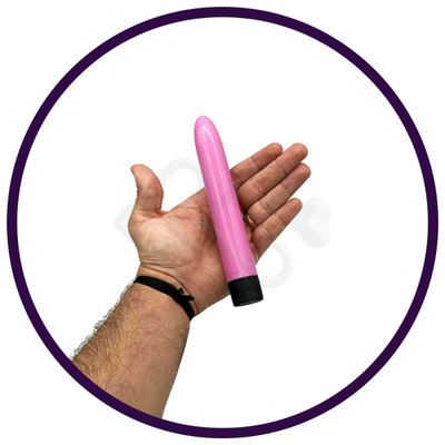 Foto 6 do produto Vibrador Personal Liso em ABS Atóxico com Vibração Multivelocidade - 13,8 x 2,5 cm | Disponível em 2 Cores