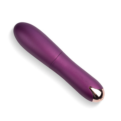 Foto 3 do produto Vibrador Personal de Luxo em ABS com Vibração Única - Ametista | 7 x 3,2 cm