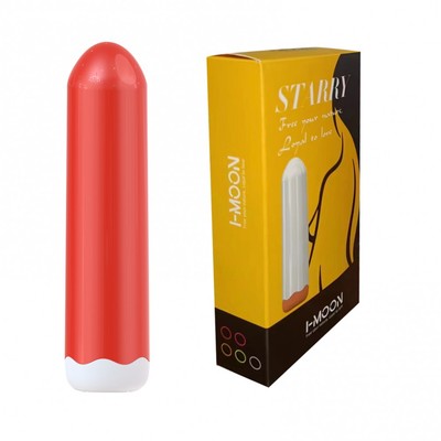 Vibrador Personal em ABS com 7 Modos de Vibrações e Recarregável - Starry I-Moon | 10 x 2,4 cm | Disponível em 2 Cores