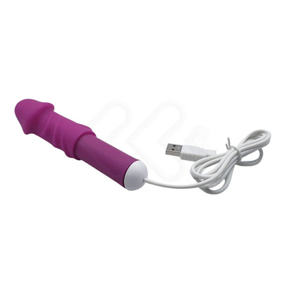 Foto 6 do produto Vibrador Personal Recarregável com Capa em Forma de Glande Definida e 10 Modos de Vibração - Adam & Eve Eve's Satin Slim Rechargeable Vibe | 12 x 2,2 cm