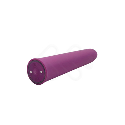 Foto 5 do produto Vibrador Personal Recarregável com Capa em Forma de Glande Definida e 10 Modos de Vibração - Adam & Eve Eve's Satin Slim Rechargeable Vibe | 12 x 2,2 cm