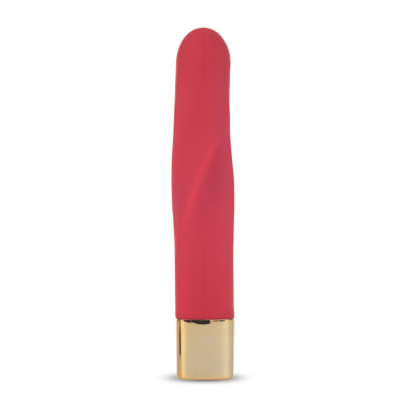 Vibrador Personal Recarregável em Silicone  com 10 Modos de Vibrações - Essence Toys Red Vibez | 12,1 x 2,1 cm - 2