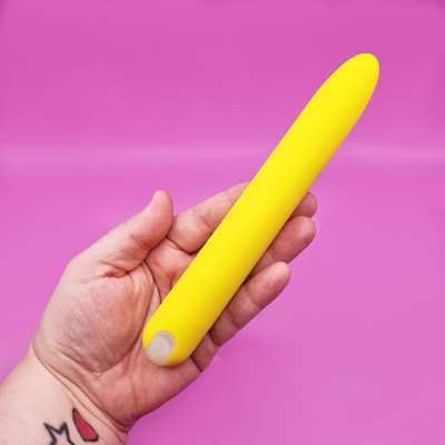 Foto 5 do produto Vibrador Personal Recarregável Textura Softh Touch, 20 Modos de Vibração e Luz de LED - Evolved Sunny Sensations - 18 x 2,5 cm