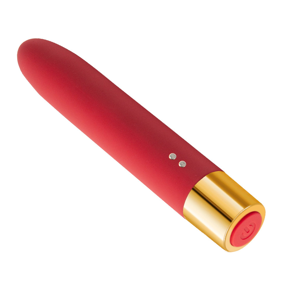 Vibrador Personal em Silicone com 7 Modos de Vibração e Recarregável - Aphrodisia Desire | 11,3 x 2,4 cm | Disponível em 2 Cores - 2