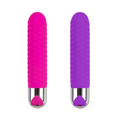 Vibrador Personal em Silicone com Cerdas, Recarregável com 12 Modos de Vibração - You Vibe G-Spot Vibrator - 10 x 2,5 cm | Disponível em 2 Cores
