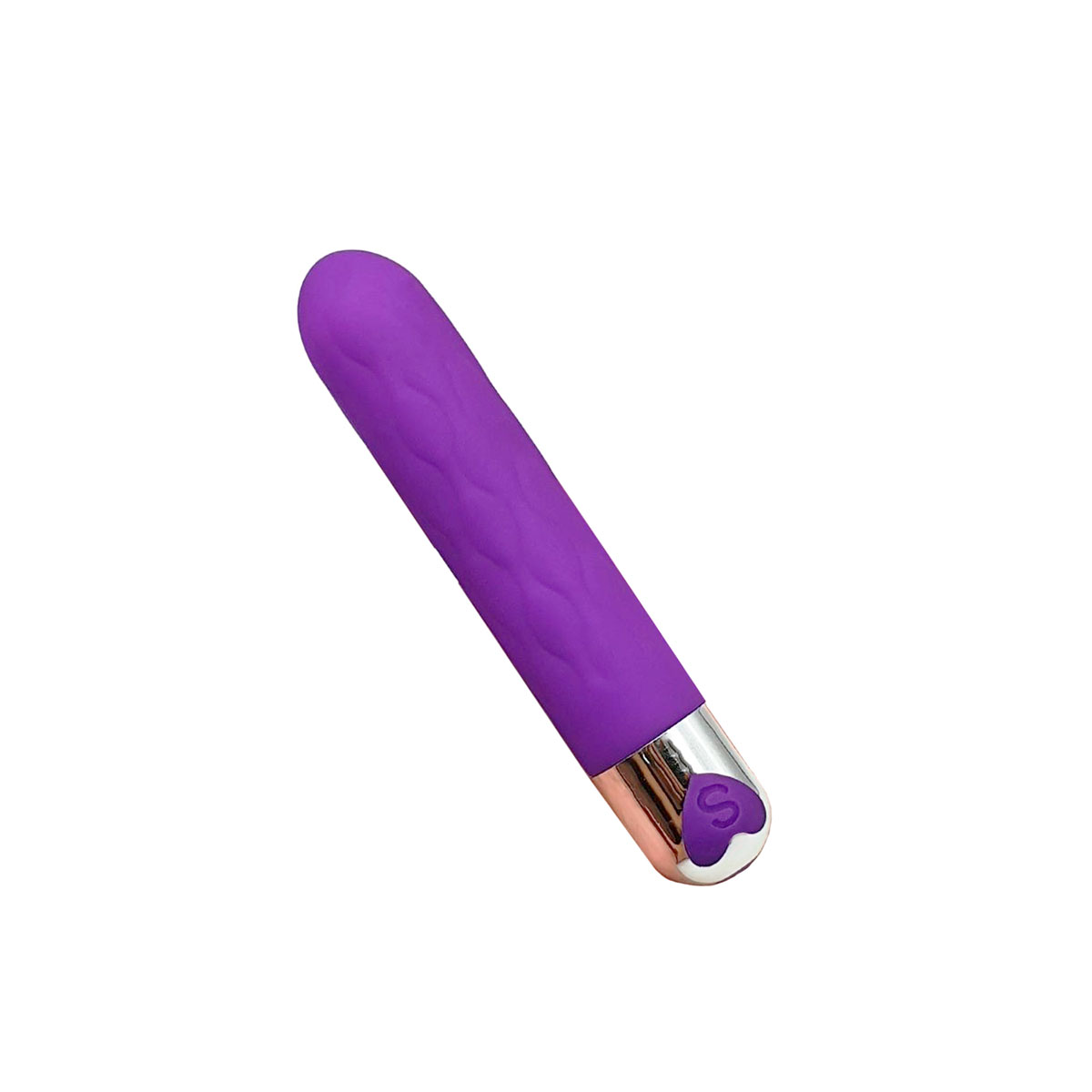 Vibrador Personal em Silicone com Textura em Ondas, Recarregável e 12 Modos de Vibração - You Vibe G-Spot Vibrator - 10 x 2,5 cm | Disponível em 2 Cores - 4