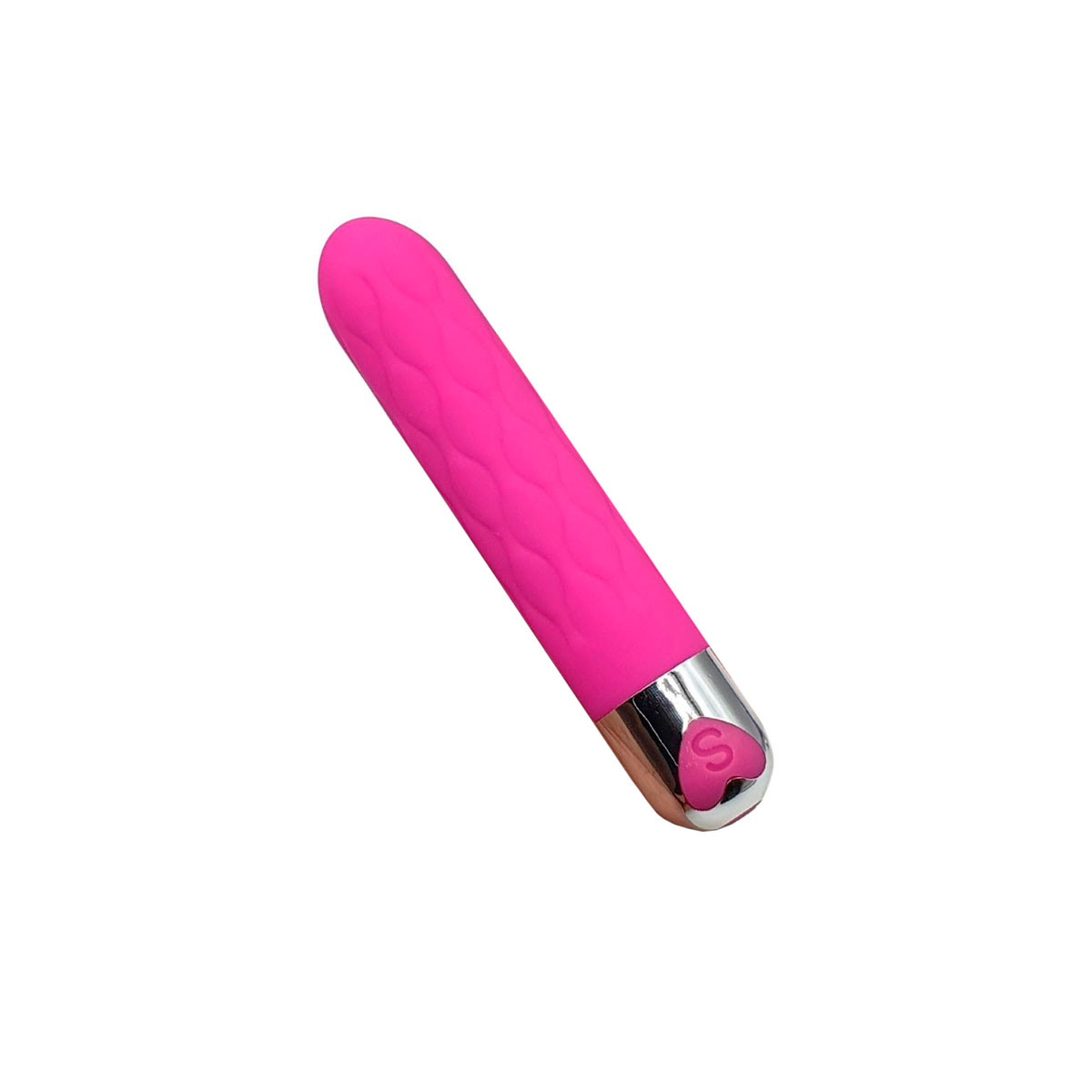 Vibrador Personal em Silicone com Textura em Ondas, Recarregável e 12 Modos de Vibração - You Vibe G-Spot Vibrator - 10 x 2,5 cm | Disponível em 2 Cores - 9