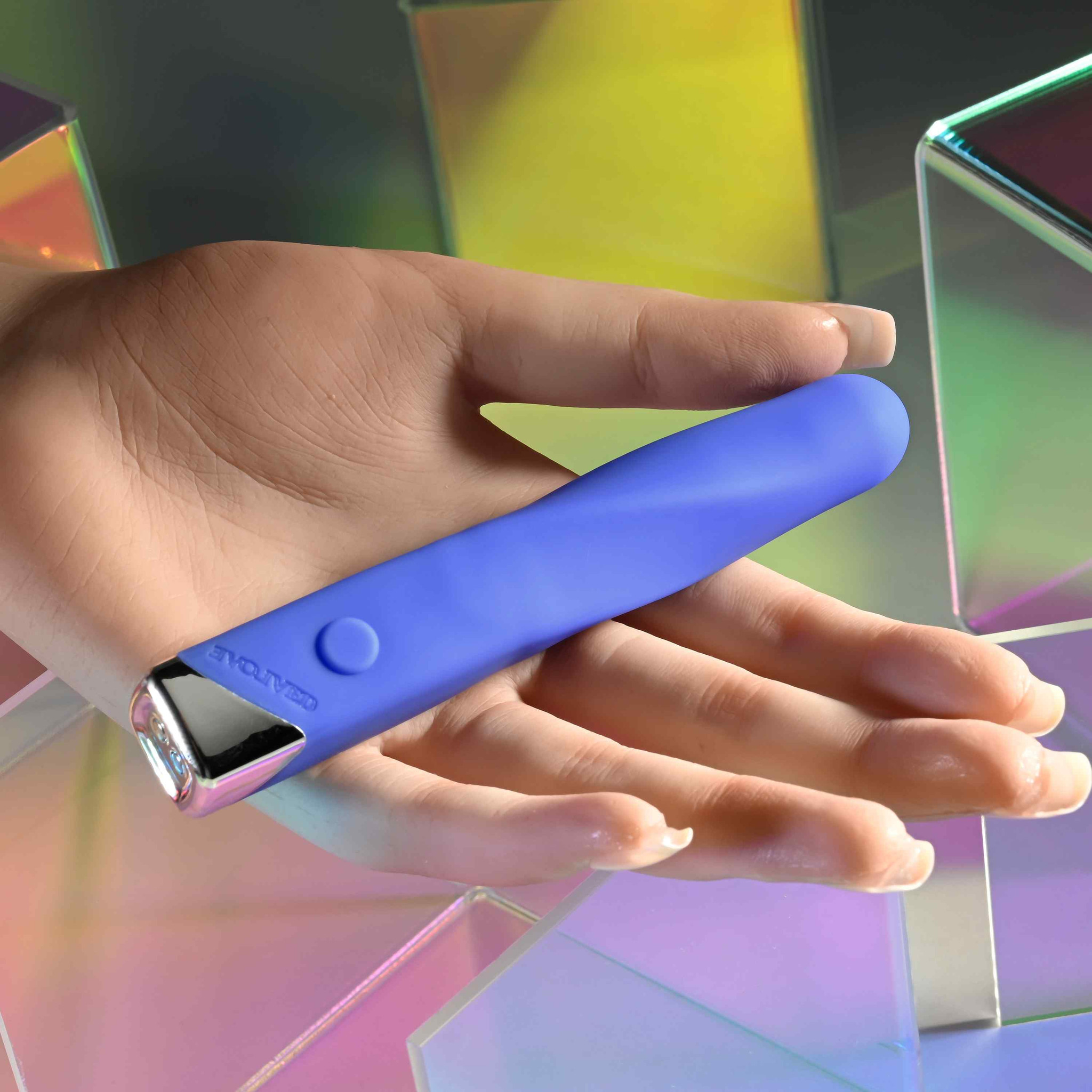 Vibrador Personal em Silicone Torcido com 10 Modos de Vibração, Recarregável - Evolved Twisted Temptation | 10 x 1,9 cm - 4