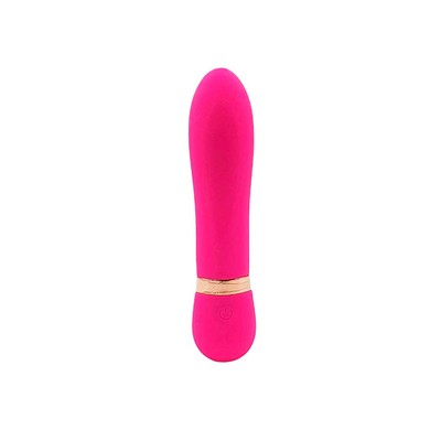 Foto 5 do produto Vibrador Personal em Silicone com Vibração 10 Modos de Vibração e Carregamento Via Cabo USB - Goody Vibes Whole | 8,5 x 2,4 cm | Disponível em 2 Cores