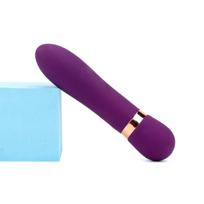 Vibrador Personal em Silicone com Vibração 10 Modos de Vibração e Carregamento Via Cabo USB - Goody Vibes Whole | 8,5 x 2,4 cm | Disponível em 2 Cores