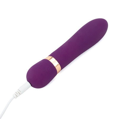 Foto 4 do produto Vibrador Personal em Silicone com Vibração 10 Modos de Vibração e Carregamento Via Cabo USB - Goody Vibes Whole | 8,5 x 2,4 cm | Disponível em 2 Cores