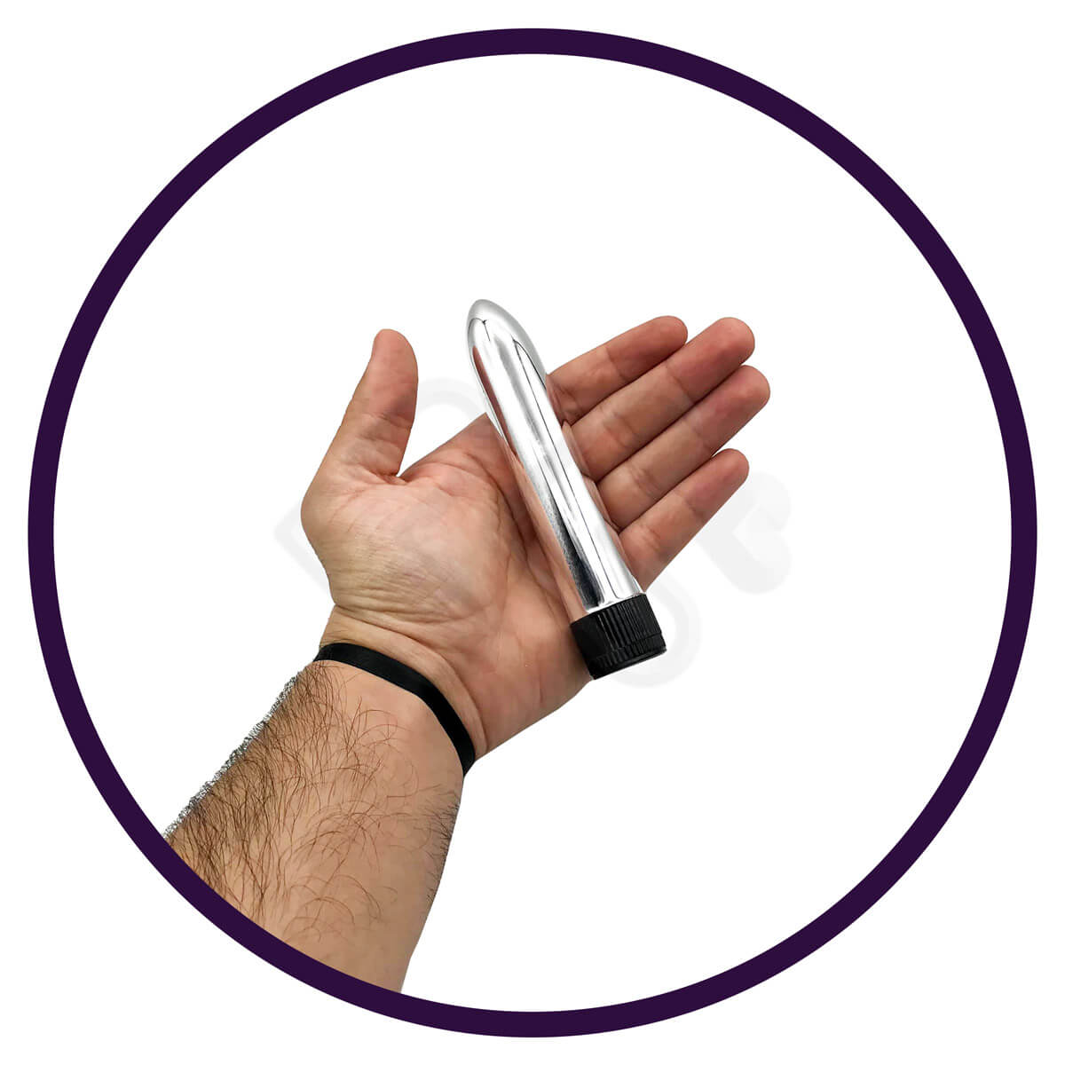 Vibrador Personal com Vibração Multivelocidade - Sex Toys - 12 x 2,5 cm | Disponível em 2 Cores - 6