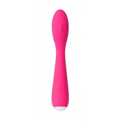 Foto 2 do produto Vibrador com Ponta Estimuladora para Clitóris e Ponto G, 5 Modos de Vibração, 5 Intensidades e Recarregável - Svakom Iris | 18,5 x 2,9 cm