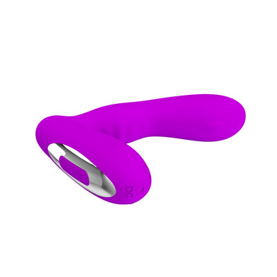Foto 5 do produto Vibrador de Ponto G em Silicone com 12 Modos de Pulsação Potentes e Recarregável - Pretty Love Piper | 9,6 x 3,5 cm