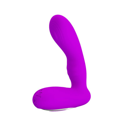 Foto 4 do produto Vibrador de Ponto G em Silicone com 12 Modos de Pulsação Potentes e Recarregável - Pretty Love Piper | 9,6 x 3,5 cm